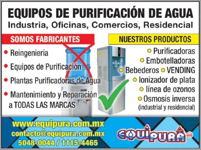 MANTENIMIENTO PARA FILTROS DE AGUA